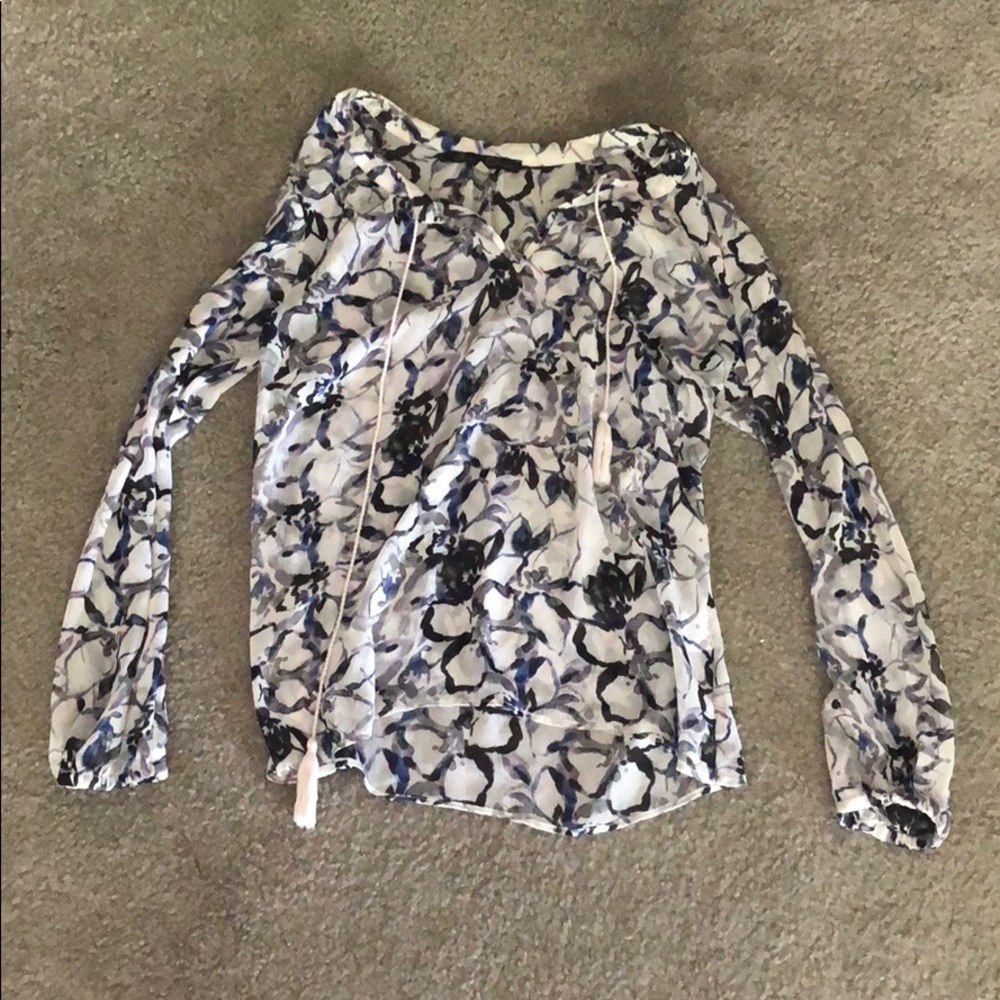 Flowery long sleeve